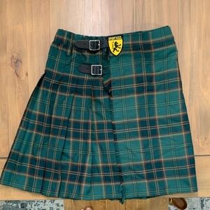 Green Plaid Sport Kilt